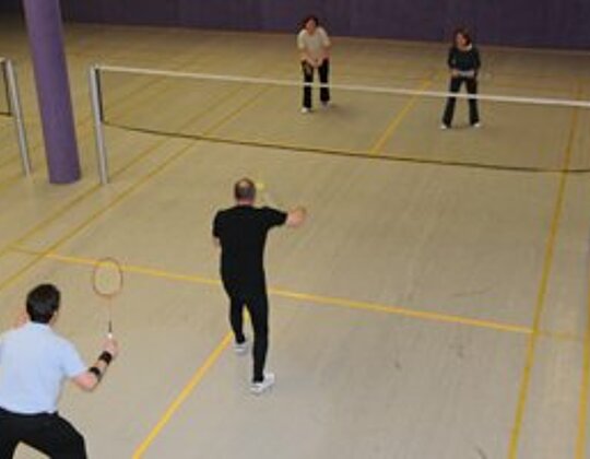 Badminton spielen Tettnang Sportarena